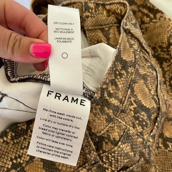 Frame Denim Python coated denim - Picture 11 of 12